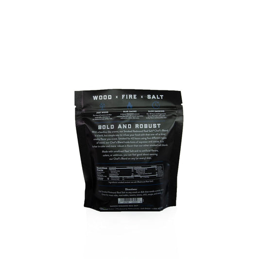 Redmond Real Salt Chef’S Blend Smoked Salt, 14 Oz Pouch