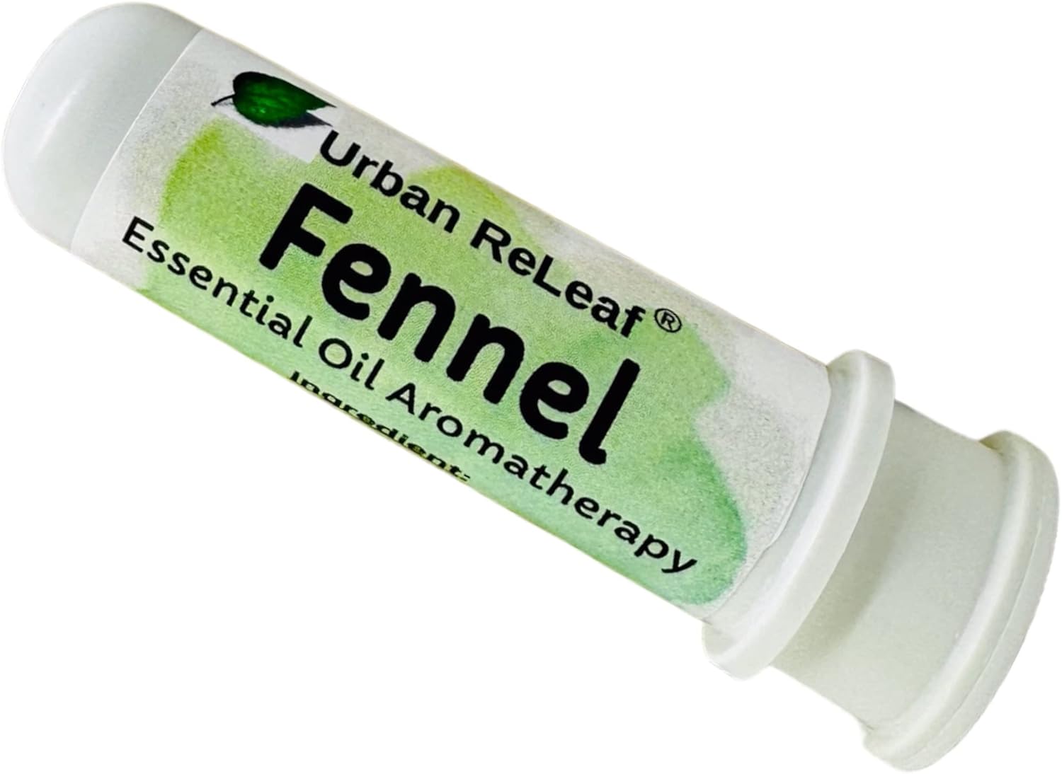 Urban Releaf Fennel Essential Oil Aromatherapy Nasal Inhaler — Pure Undiluted Herbal Oil, Easy Open Snap Top. Made In Usa. Alcohol-Free. No Mess. Pocket Size