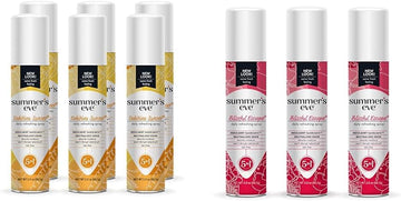 Summer'S Eve Feminine Spray Tahitian Sunset 6 Pack And Blissful Escape 3 Pack