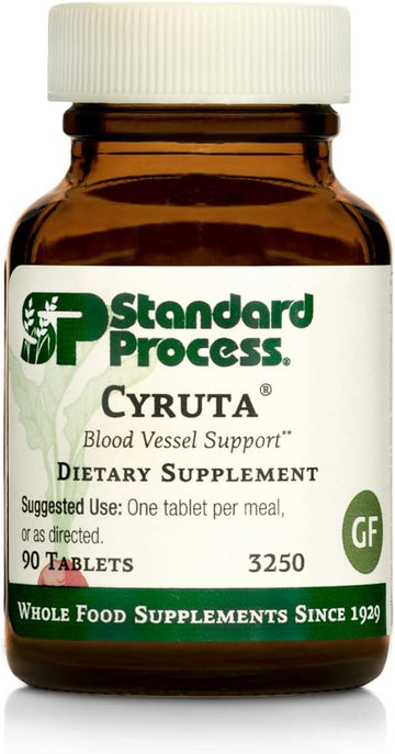 Standard Process Cyruta - Whole Food Cholesterol Support, Immune Support, Heart Health With Ascorbic Acid, Oat Flour And More - 90 Tablets