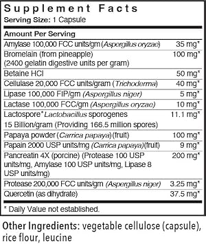 Patient One Gi-One | Supplement To Support Food Metabolism And Nutrient Absorption* | With Digestive Enzyme Complex And More | 90 Capsules