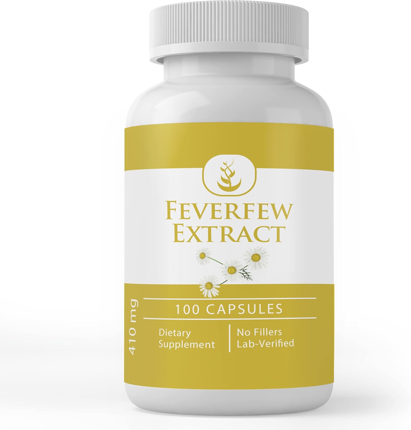 Pure Original Ingredients Feverfew Extract (100 Capsules) Always Pure, No Additives Or Fillers, Lab Verified