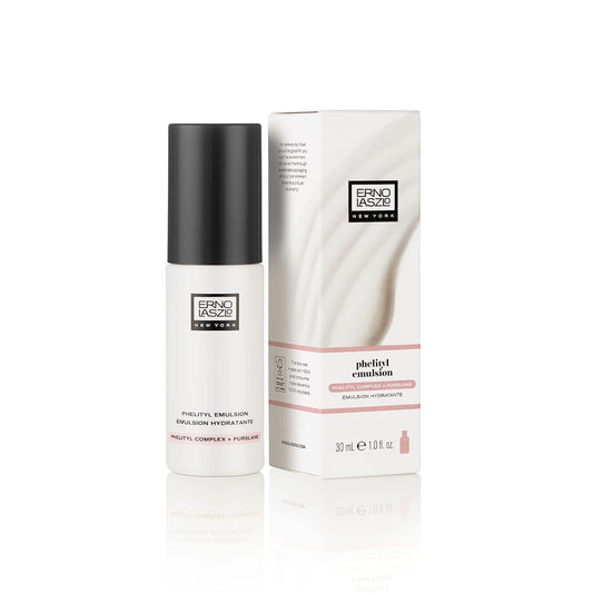 Erno Laszlo Phelityl Emulsion, Travel Size | Lightweight Moisturizer For Sensitive Skin | Essential Fatty Acids & Antioxidants Balance Ph | 1 Fl Oz