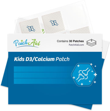 Patchaid Kids D3/Calcium Topical Patch 30-Day Supply