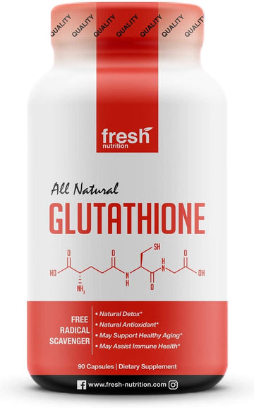 Glutathione Supplement Capsule - Strongest Dna Verified Glutathione Reduced - Vegan Friendly, Non Gmo, Gluten & Soy Free