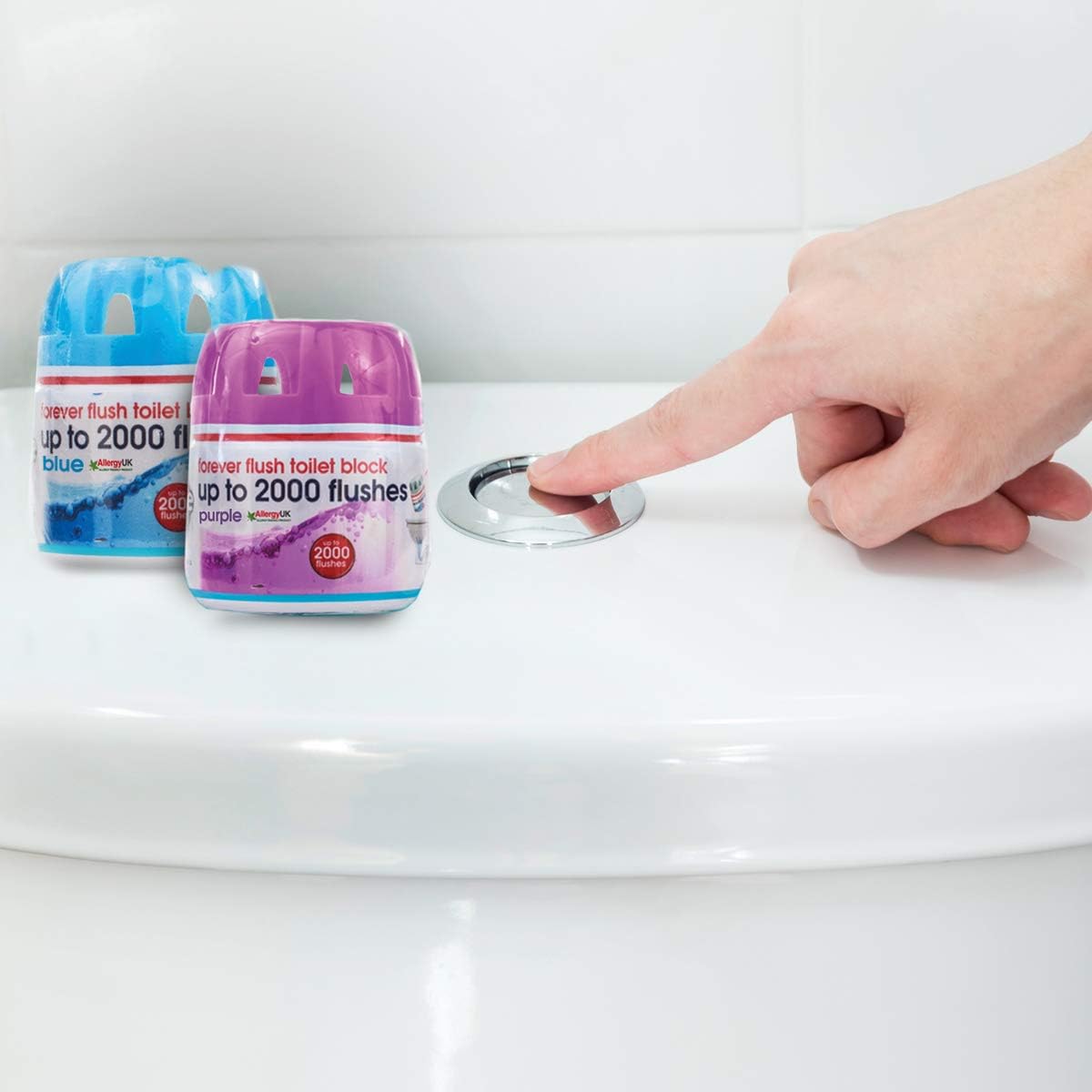 Ecozone Forever Flush Indigo, Twin Pack