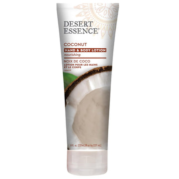 Desert Essence Organic Coconut Hand And Body Lotion 8 Fl. Oz