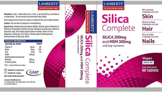 Lamberts Silica Complete 60 Tablets
