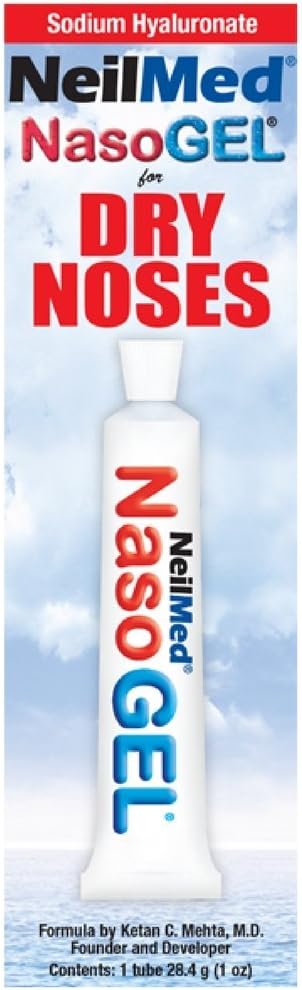 NeilMed NasoGEL for Dry Noses 1 oz (Pack of 12)