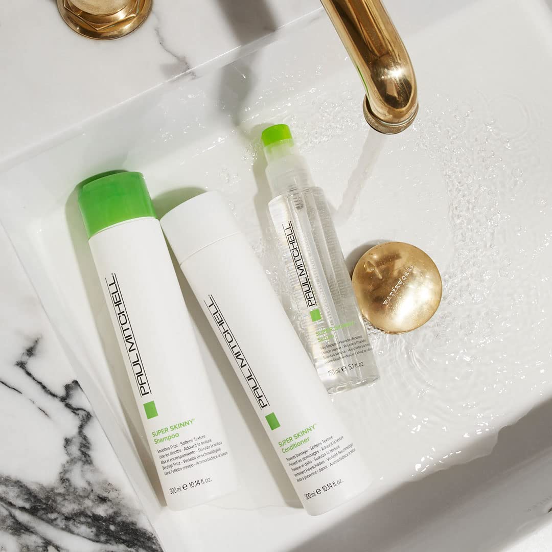 Paul Mitchell Super Skinny Shampoo, Smoothes Frizz, Softens Texture, For Frizzy Hair, 10.14 fl. oz. : Paul Mitchell: Beauty & Personal Care
