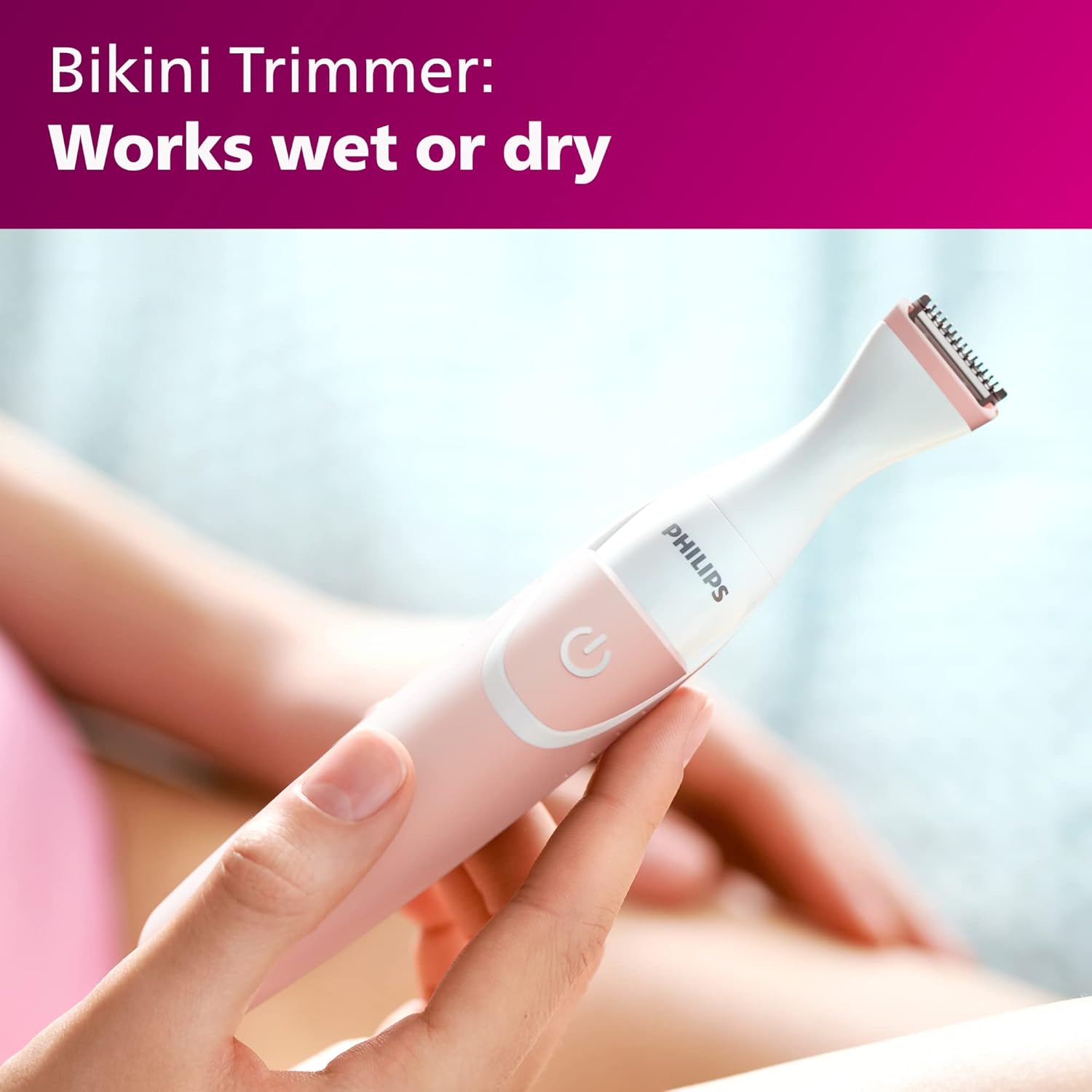 Philips Beauty Women's Bikini Trimmer and Precision Trimmer Special Edition Bundle, BRT387/90 : Beauty & Personal Care