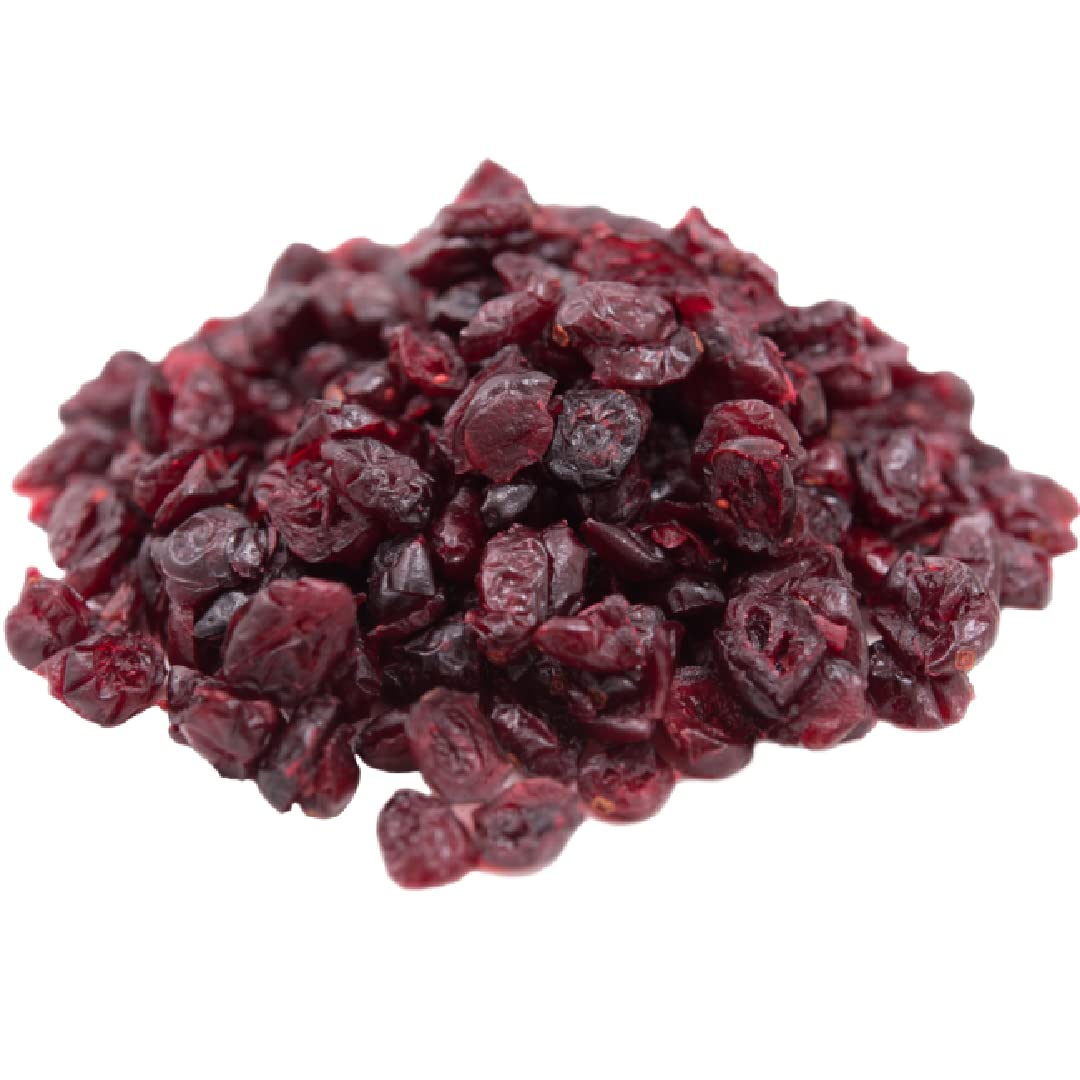 GERBS Dried Cape Cod Cranberries 2 LBS. | Freshly Dehydrated Re-sealable Bulk Bag | Top 14 Food Allergy Free | Sulfur Dioxide Free | Heart Healthy & Boost Immune System | Gluten, Peanut, Tree Nut Free