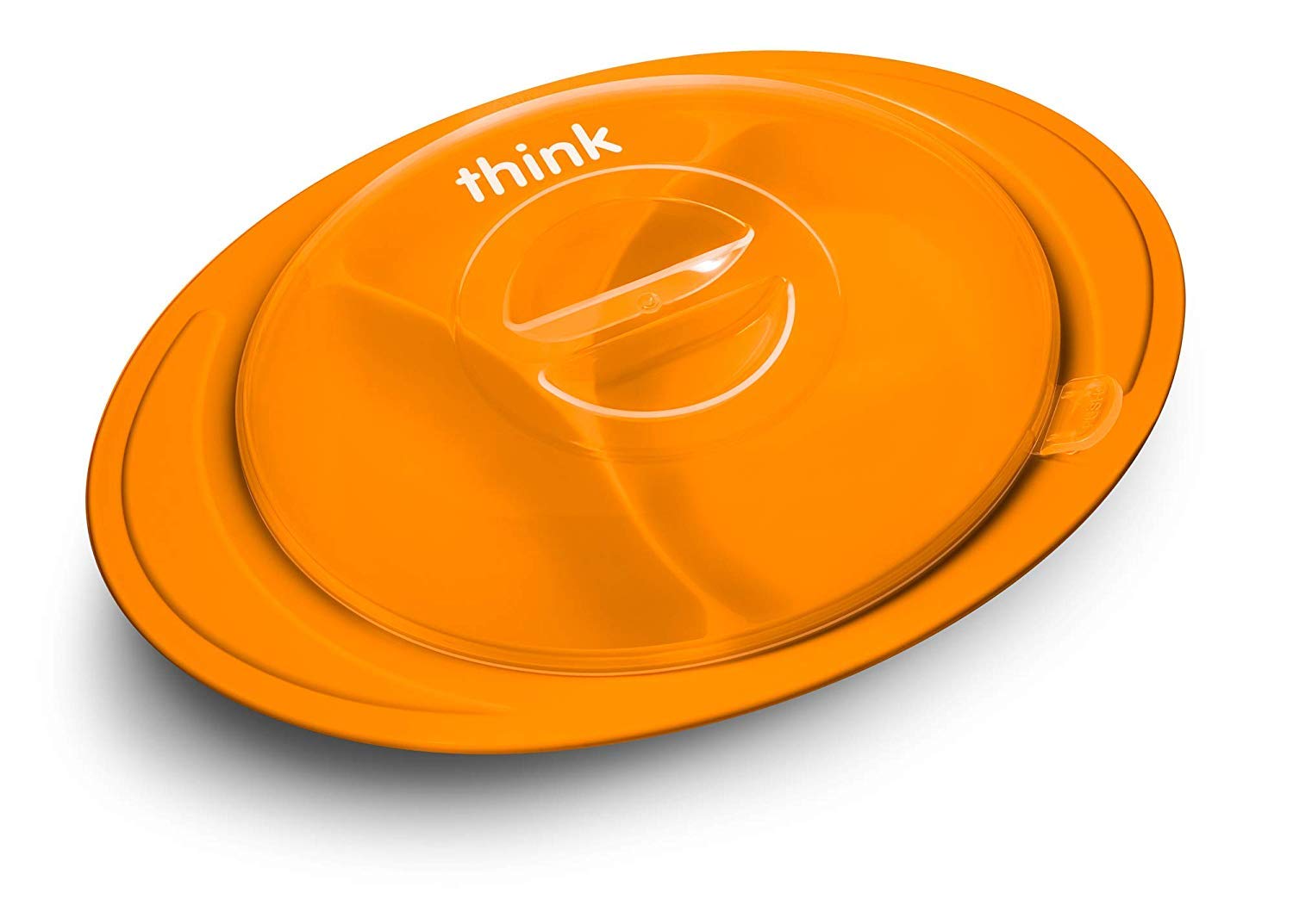 Thinkbaby Thinksaucer Suction Plate, Orange