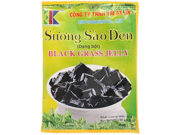 05 package-50g/pack - Bot Suong Sao Den 3K- Made In Viet Nam - Crisp jelly powder