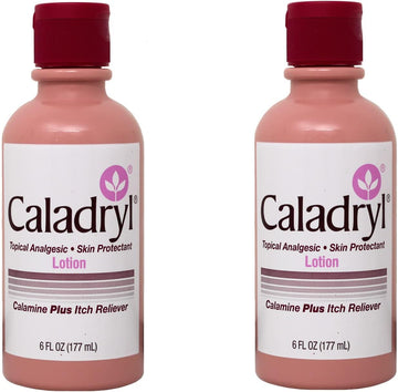 Pink Calamine Skin Protectant Plus Itch Relief, 6 Ounce, 2 Bottle