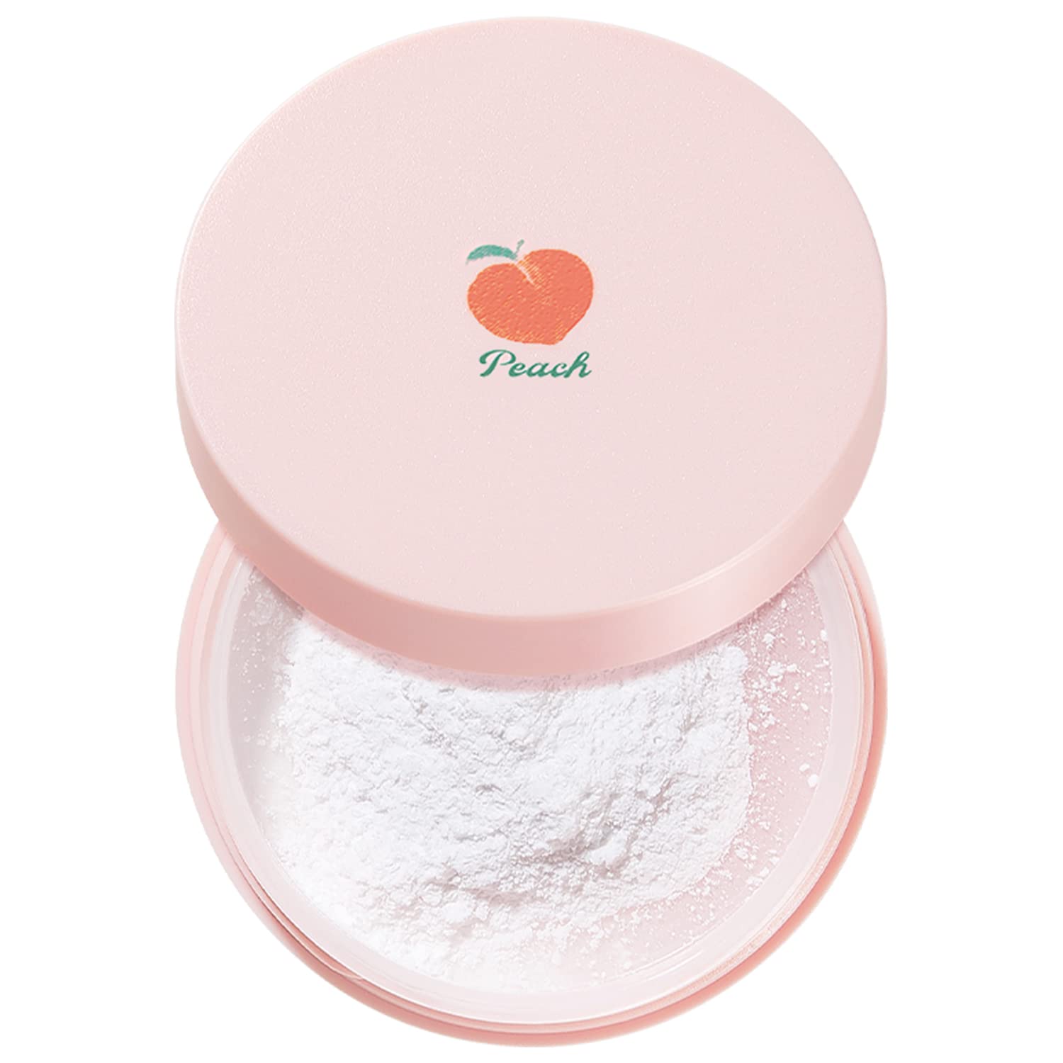 SKINFOOD Peach Cotton Multi Finish Powder 5g - Korean Peach Extract & Calamin Sebum Control Face Powder - Silky Setting Powder - Setting Powder for Oily Skin