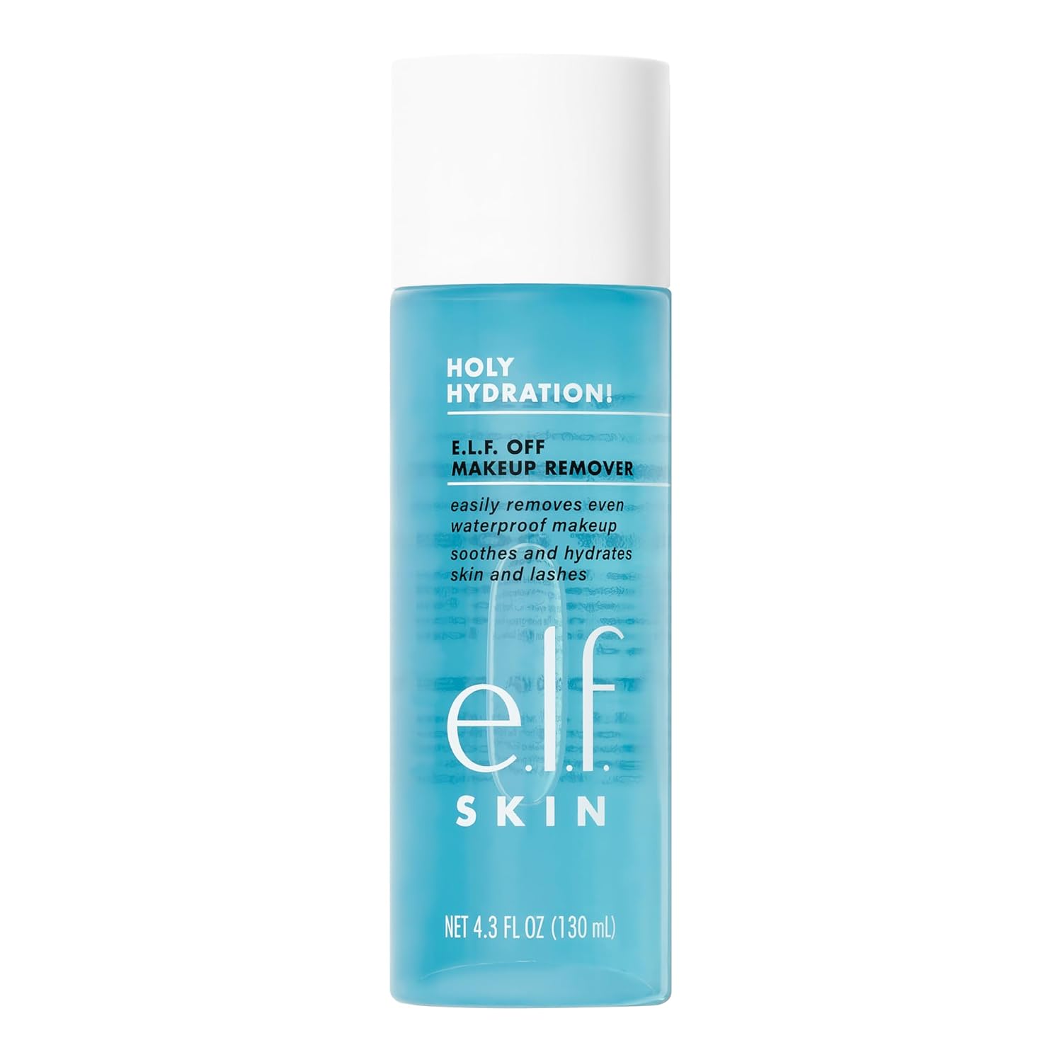 E.L.F. Skin Holy Hydration Off Makeup Remover, Liquid Makeup Remover For Eye, Lip & Face Makeup, Gentle Formula, Vegan & Cruelty-Free