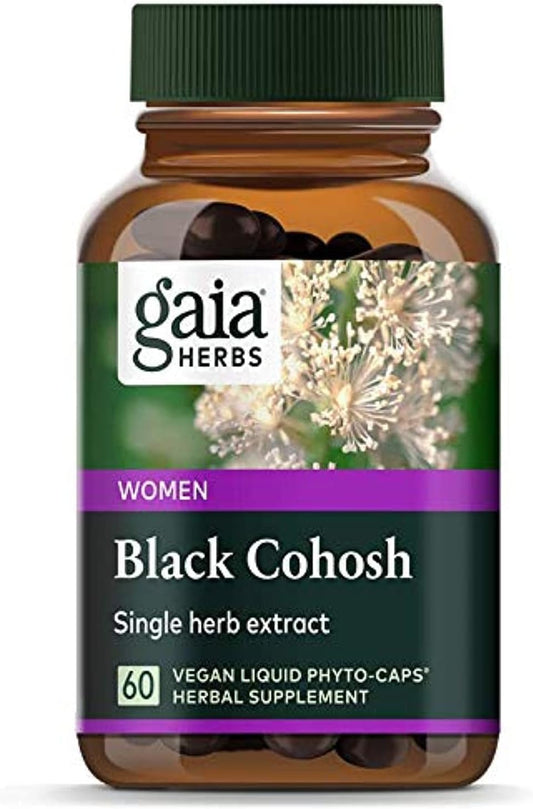 Black Cohosh Liq Phyto-Caps Gaia Herbs 60 VCaps