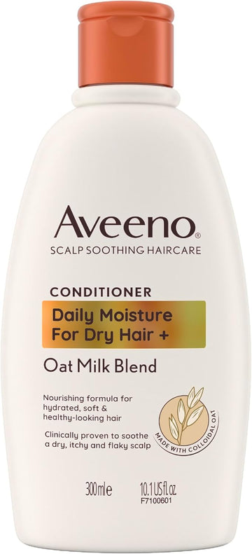 Aveeno Hydrating Oat Milk Scalp Soothing Conditioner For Dry Hair 300Ml (Pack Of 2)