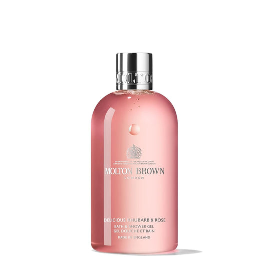 Molton Brown Delicious Rhubarb & Rose Bath & Shower Gel 10 Fl. Oz. : Beauty & Personal Care