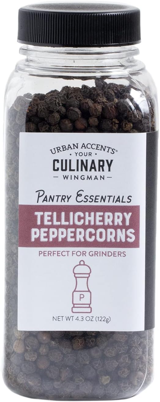Urban Accents Pantry Essentials Gourmet Salt & Pepper Set (set of 4)
