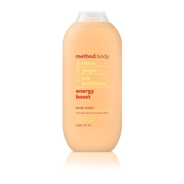 Method Body Wash, Energy Boost, 18 oz, 1 pack, Packaging May Vary