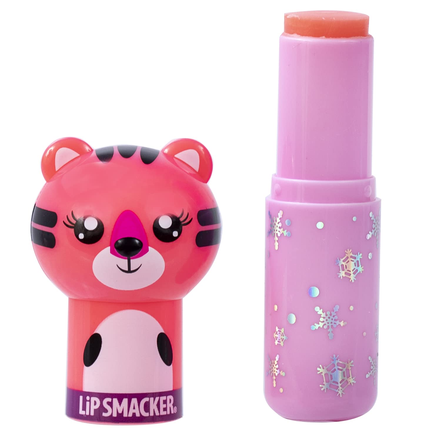 Lip Smacker Christmas Holiday Lip Balm Tiger Lippy Pal Flavored Stronger Strawberry
