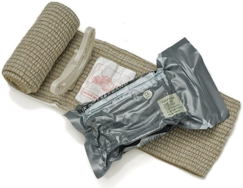 Economy Pack - 6" Military Israeli Bandage, Shipped From Israel (Lot Of 20)