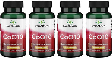 Swanson Coq10 30 30 Milligrams 120 Capsules (4 Pack)
