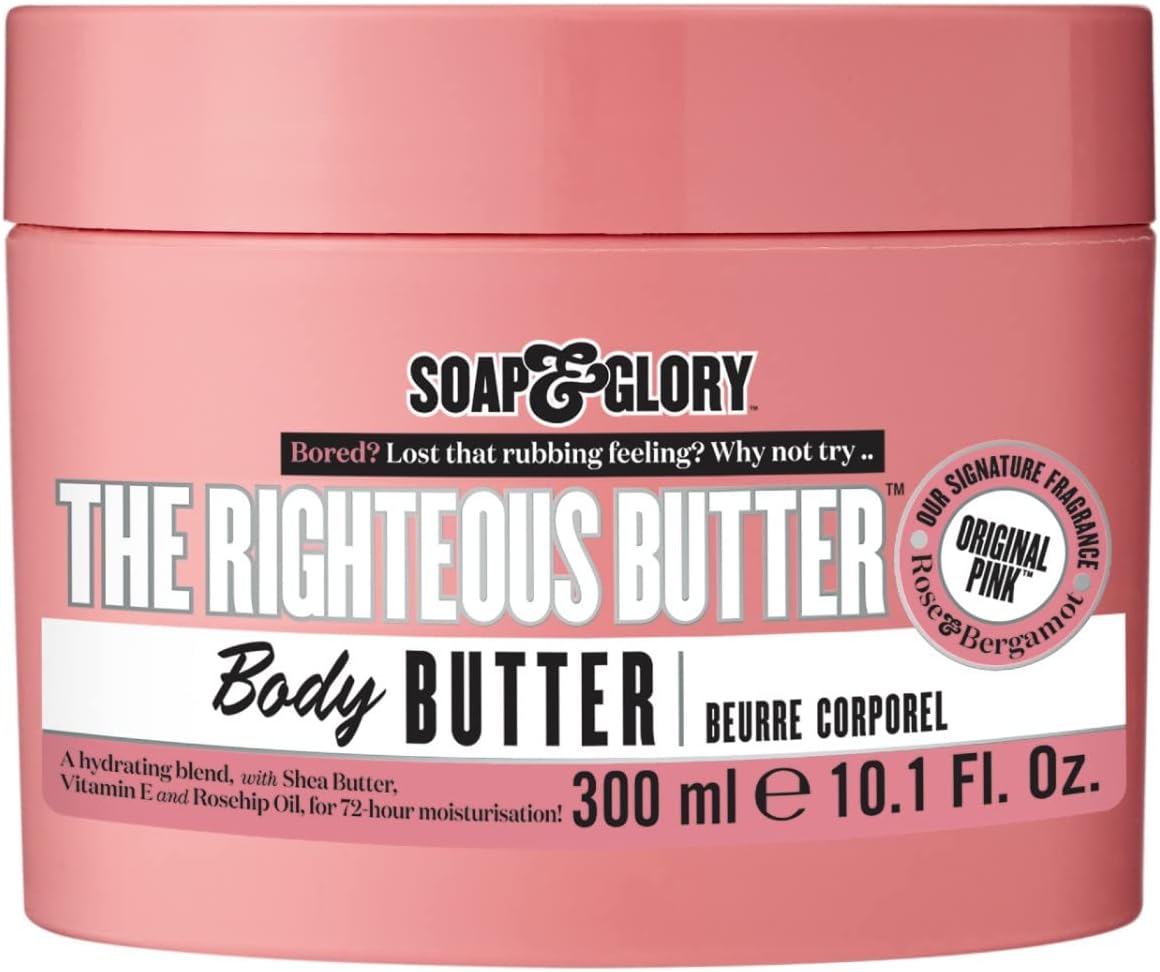 Soap And Glory The Righteous Butter Body Butter 300Ml (Pack Qty 2)