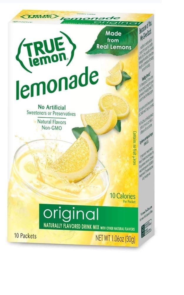 True Lemon Lemonade, 1.06 Oz, 10 Count (Pack Of 12)