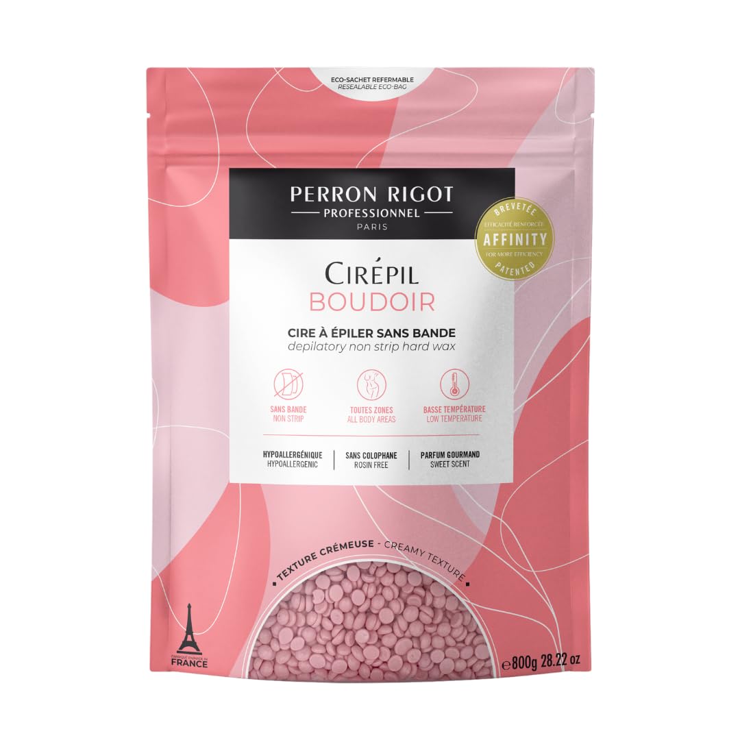 Cirepil - Boudoir - 800G / 28.22 Oz Wax Beads Bag - Sweet Fragrance - Allergen-Free - Specially Formulated For Short, Coarse Hair