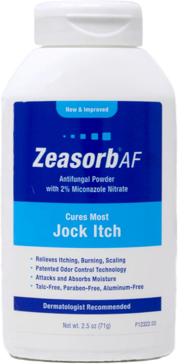 Zeasorb Antifungal Treatment Powder, Jock Itch 2.5 Oz (3 Pack)