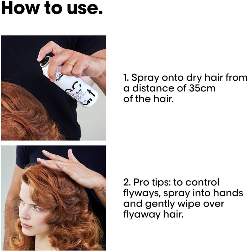 L'Oréal Professionnel TECNI.ART Fix Anti-Frizz Hair Spray, Controls the Look of Frizz, 250 ml : Amazon.co.uk: Beauty