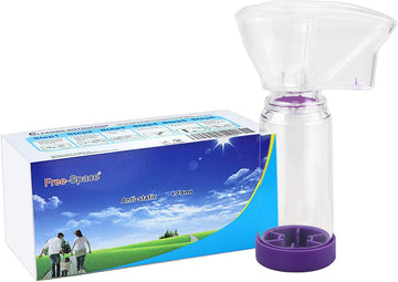 Uwows Inhaler Spacer Aerochamber Chamber For Adult,Children,Aroesol Asthma,Three Size For Choose (Large)