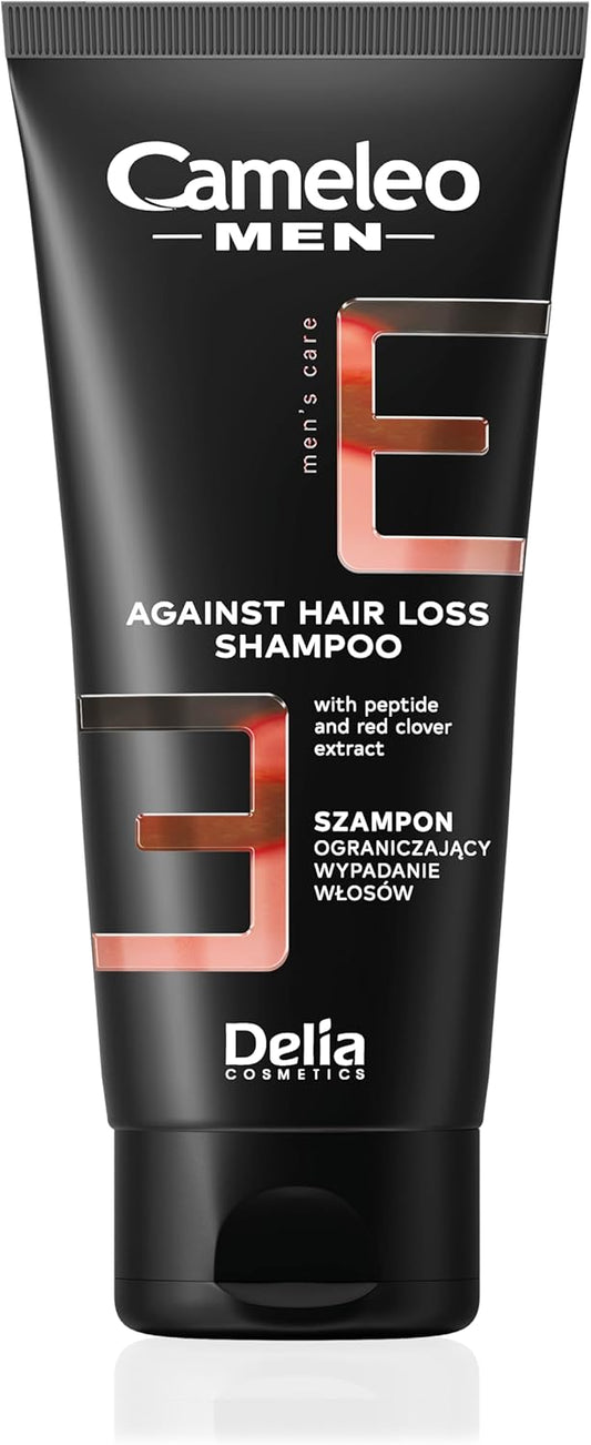 Cameleo Men - Anti Hair Loss Shampoo - Cleans And Refreshes - Effectively Reduces Hair Loss - Moisturises, Nourishes, Strengthens - For Dry Hair And Scalp - 150Ml