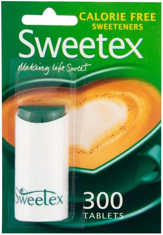 Sweetex Calorie Free Sweeteners Tablets (300 Per Pack) - Pack Of 2