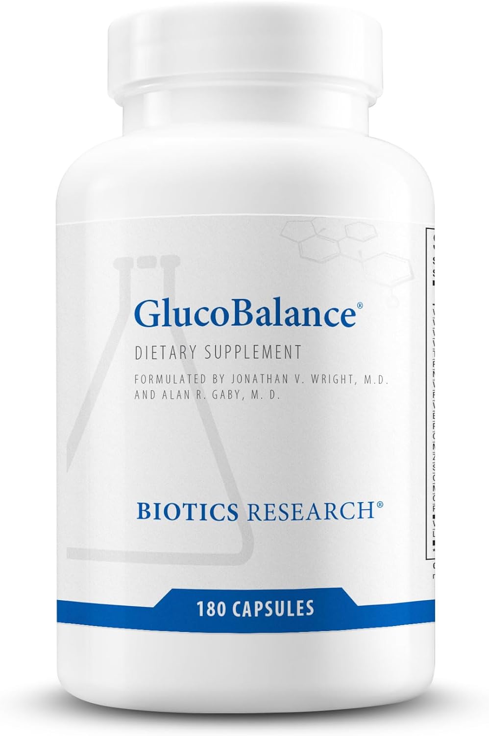 Biotics Research Glucobalance Chromium, Vanadium, L Carnitine Supplement, Supports Metabolic Health And Maintain Healthy Blood Lipid Levels - 180 Capsules