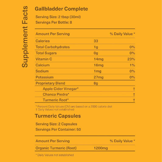 Gallbladder Complete Bundle - Full Gallbladder Cleanse Support