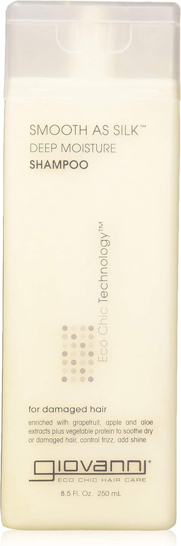 Giovanni Hair Care Shampoo Smooth As Silk Deep Moisture For Damaged Hair 250 Ml