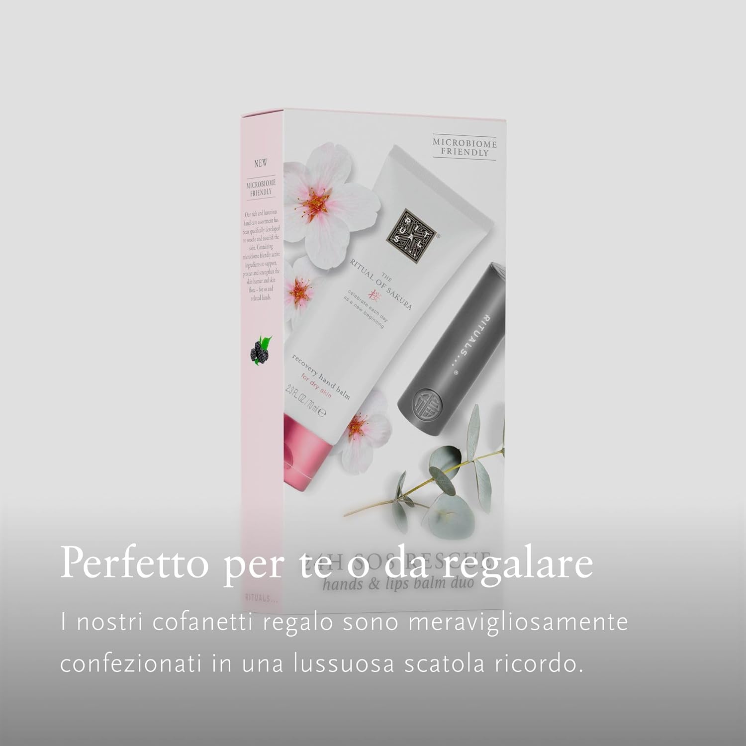 RITUALS Hand & Lip Gift Set - The Ritual of Sakura Hand Cream and Fortune Balms Repair Lip Balm - Nourishing and Repairing Properties - 1x 70ml + 1x 4.8g : Amazon.co.uk: Beauty