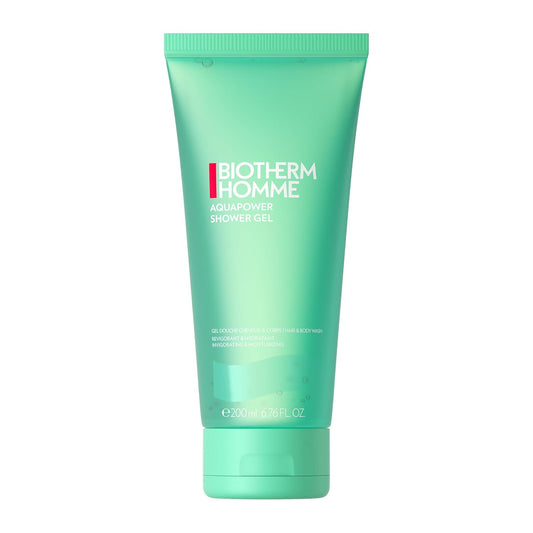 Biotherm Homme Aquapower Shower Gel 6.76 Fl. Oz. : Beauty & Personal Care