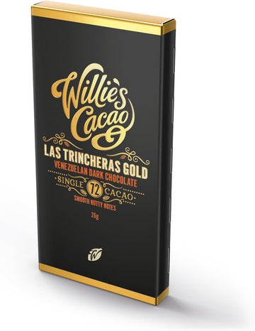 Willie'S Cacao - Luscious Orange, 65% Dark Chocolate With Orange Bar- 26G X 30 - Vegan Chocolate - Artisan Chocolate - Bean To Bar