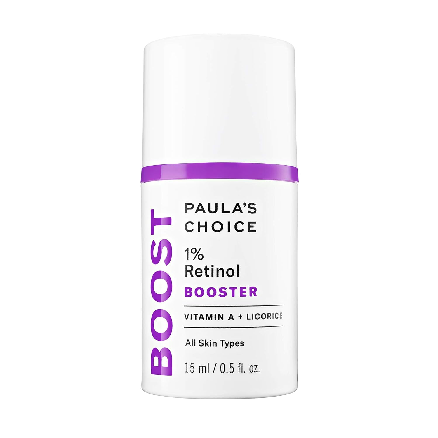 Paula'S Choice Boost 1% Retinol Booster, Vitamin A & Licorice Serum For Fine Lines & Wrinkles, 0.5 Ounce