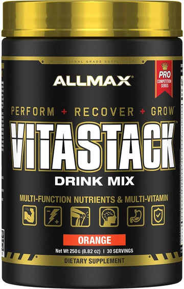 Allmax Nutrition, Vitastack Drink Mix, Orange, 8.82 Oz (250 G)