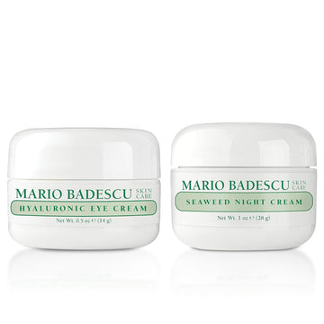 Mario Badescu Eye Cream For Dark Circles And Puffiness – Hyaluronic, Caffeine Or Glycolic – Hydrating, Firming And Anti Aging Overnight Under Eye Care Treatment For Fine Lines And Wrinkles