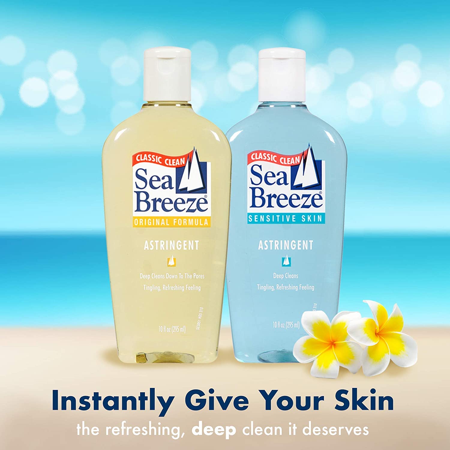 Sea Breeze Sensitive Skin Astringent 10 Oz (7 Pk) : Beauty & Personal Care