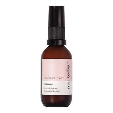 Women'S Daily Serum, 30Ml, Hydrate And Refine With Coq10, Vitamin B3 And B5, Ginseng And Cranberry, Natural Ingredients, Vegan