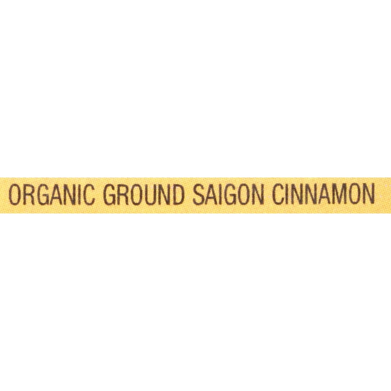 McCormick Organic Ground Saigon Cinnamon, 10 oz : Everything Else