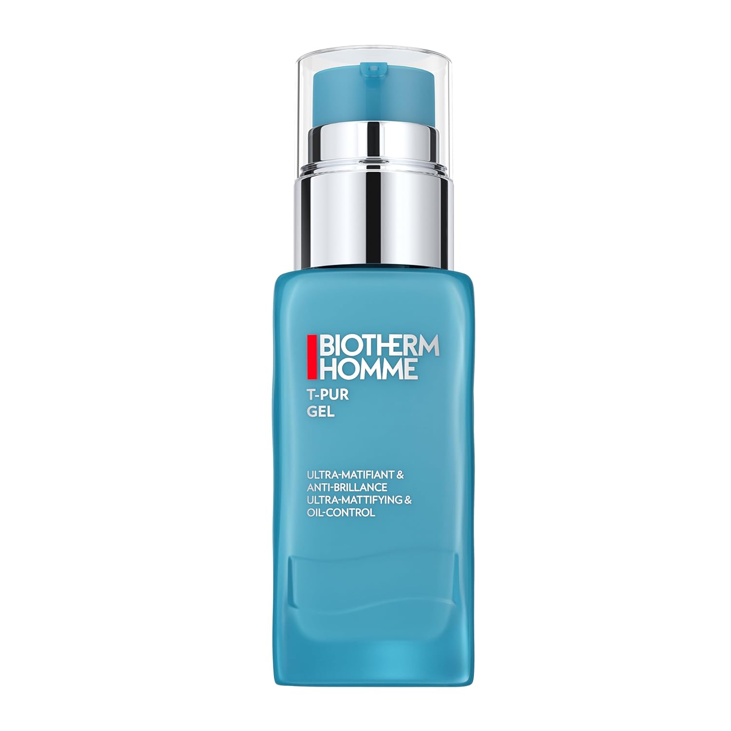 Biotherm Homme T-Pur Gel, A Moisturizing Gel For Men With Normal To Oily Skin, With French Sea Salts & Biotech Plankton, Hydrates And Purifies, Anti-Oil & Shine, 1.7 Fl. Oz